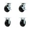 Service Caster Tool Box Caster Wheel Set 6'' Polyolefin Swivel Casters, 4PK TOOL-SCC-30CS620-POB-TLB-2-R-2 - alternate 1